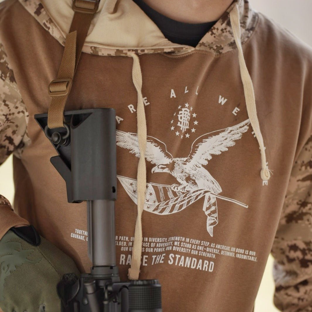 We Are All We Have Hoodie - Raise The Standard Apparel