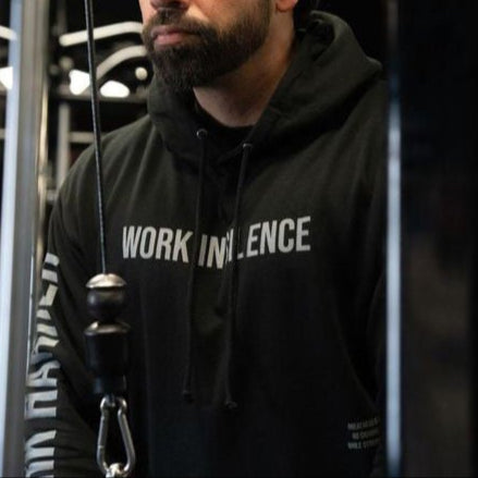 WORK IN SILENCE HOODIE - Raise The Standard Apparel