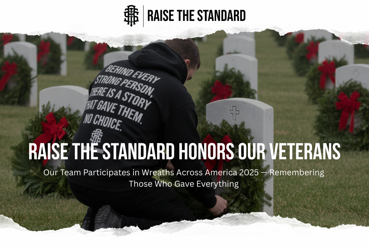 Raise The Standard Honors Veterans at Wreaths Across America 2025