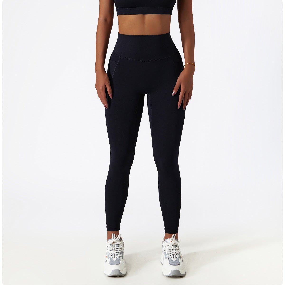 0221. Ella-Flex™ Side Pockets Full Length Legging - Raise The Standard Apparel