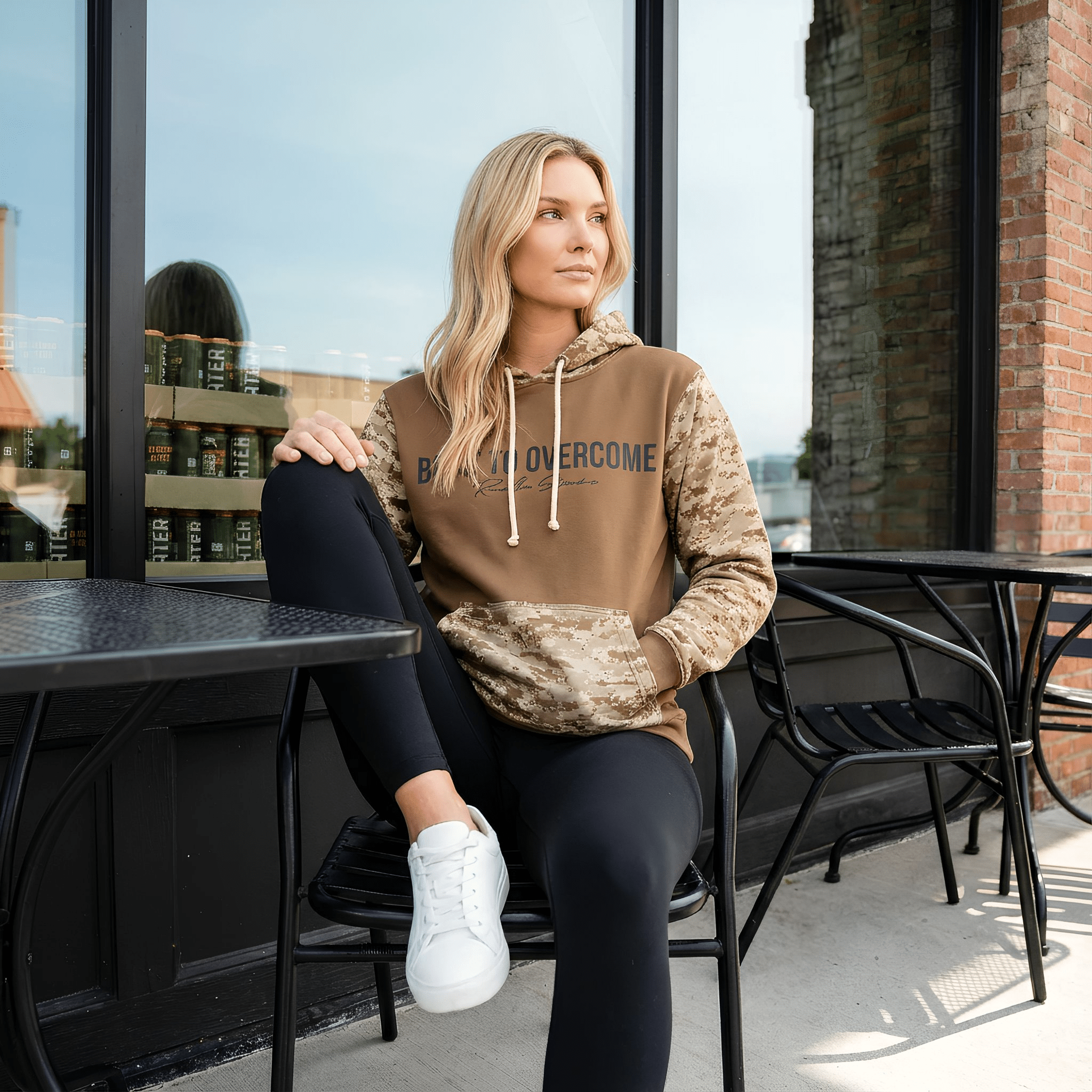 Built To Overcome - Coyote Camo - Raise The Standard Apparel