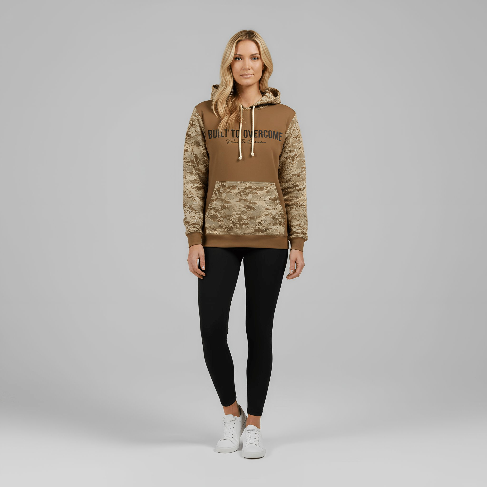 Built To Overcome - Coyote Camo - Raise The Standard Apparel