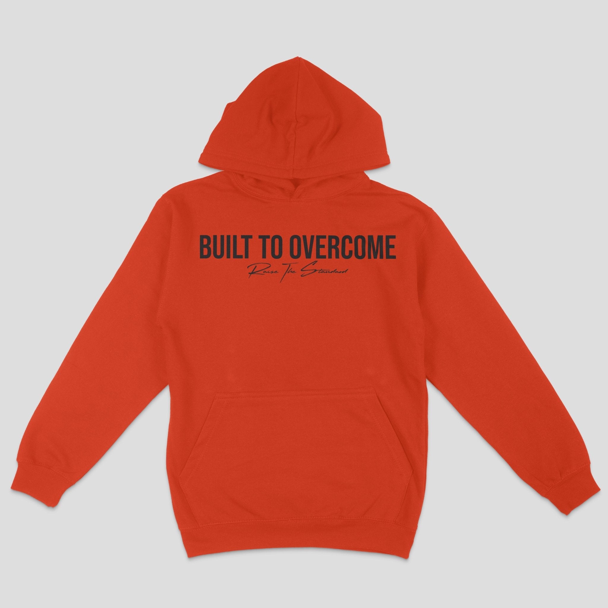 Built To Overcome - Orange - Raise The Standard Apparel