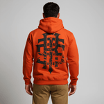 Built To Overcome - Orange - Raise The Standard Apparel