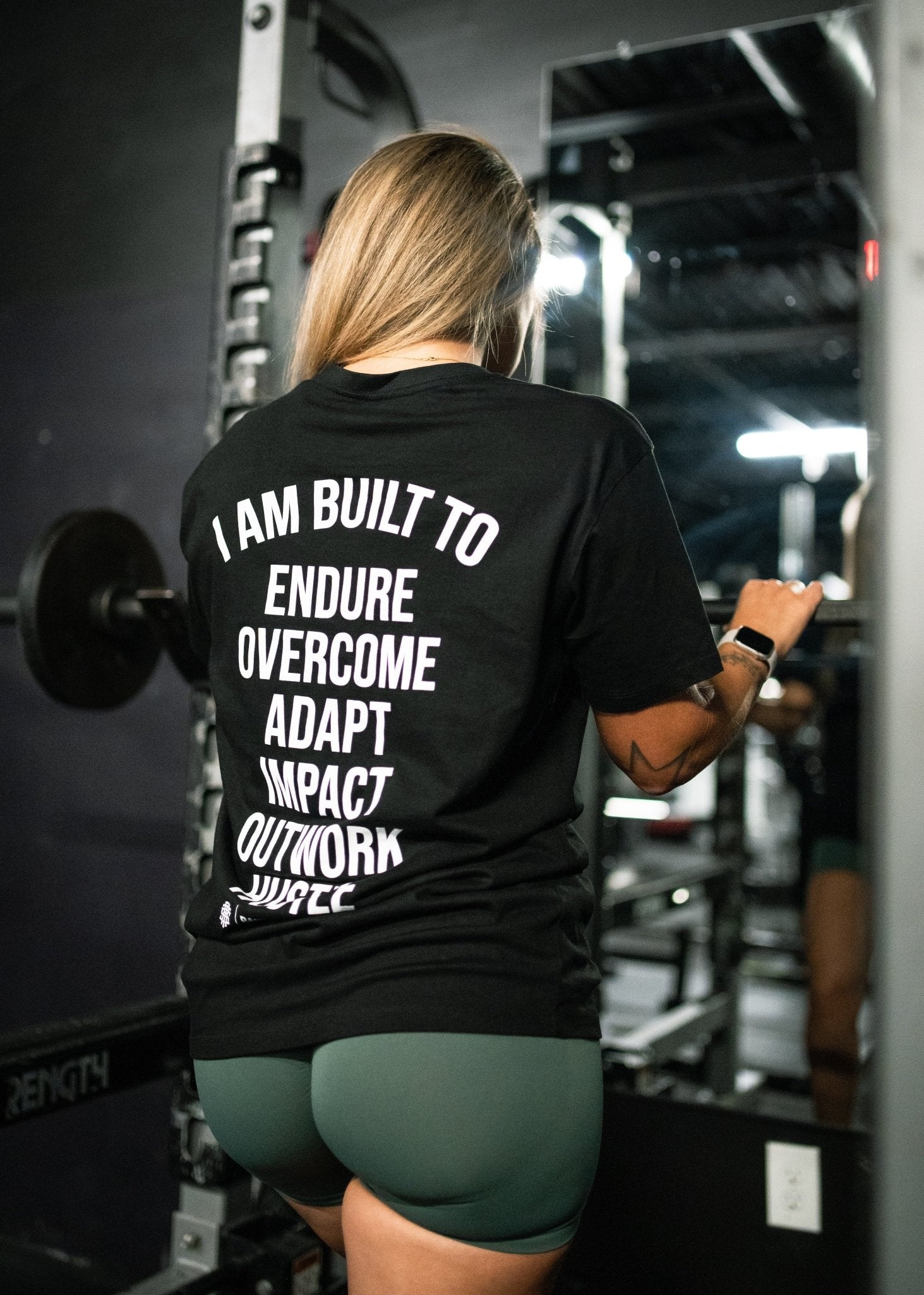 I Am Built To Endure T-Shirt - Raise The Standard Apparel