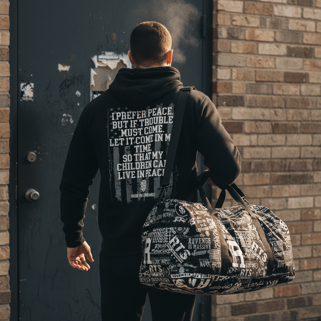 I Prefer Peace Hoodie - Raise The Standard Apparel