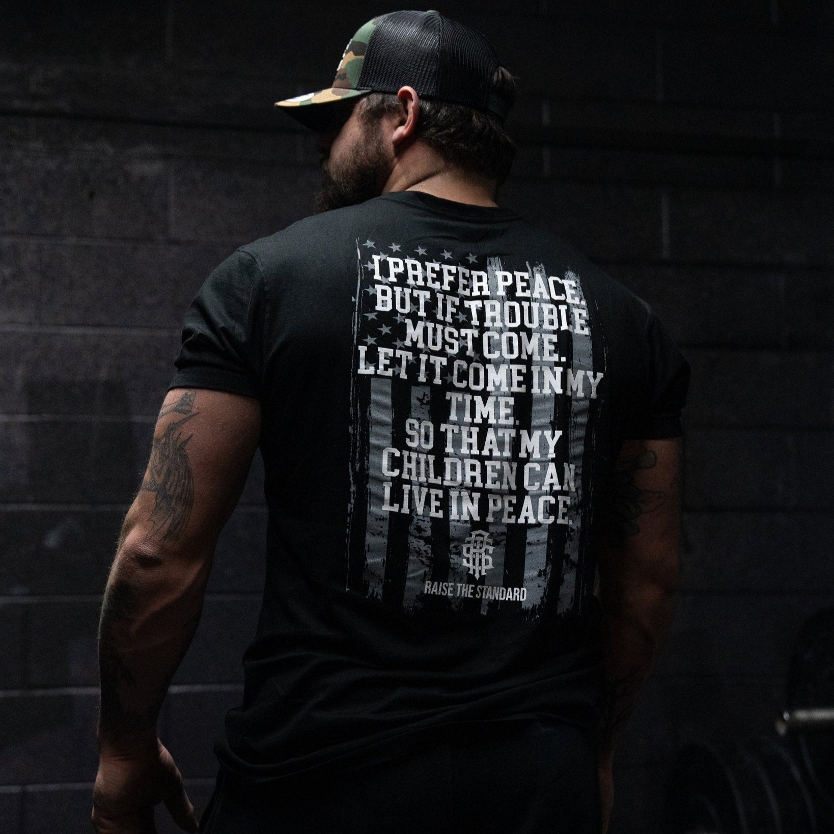 I Prefer Peace T-Shirt - Raise The Standard Apparel