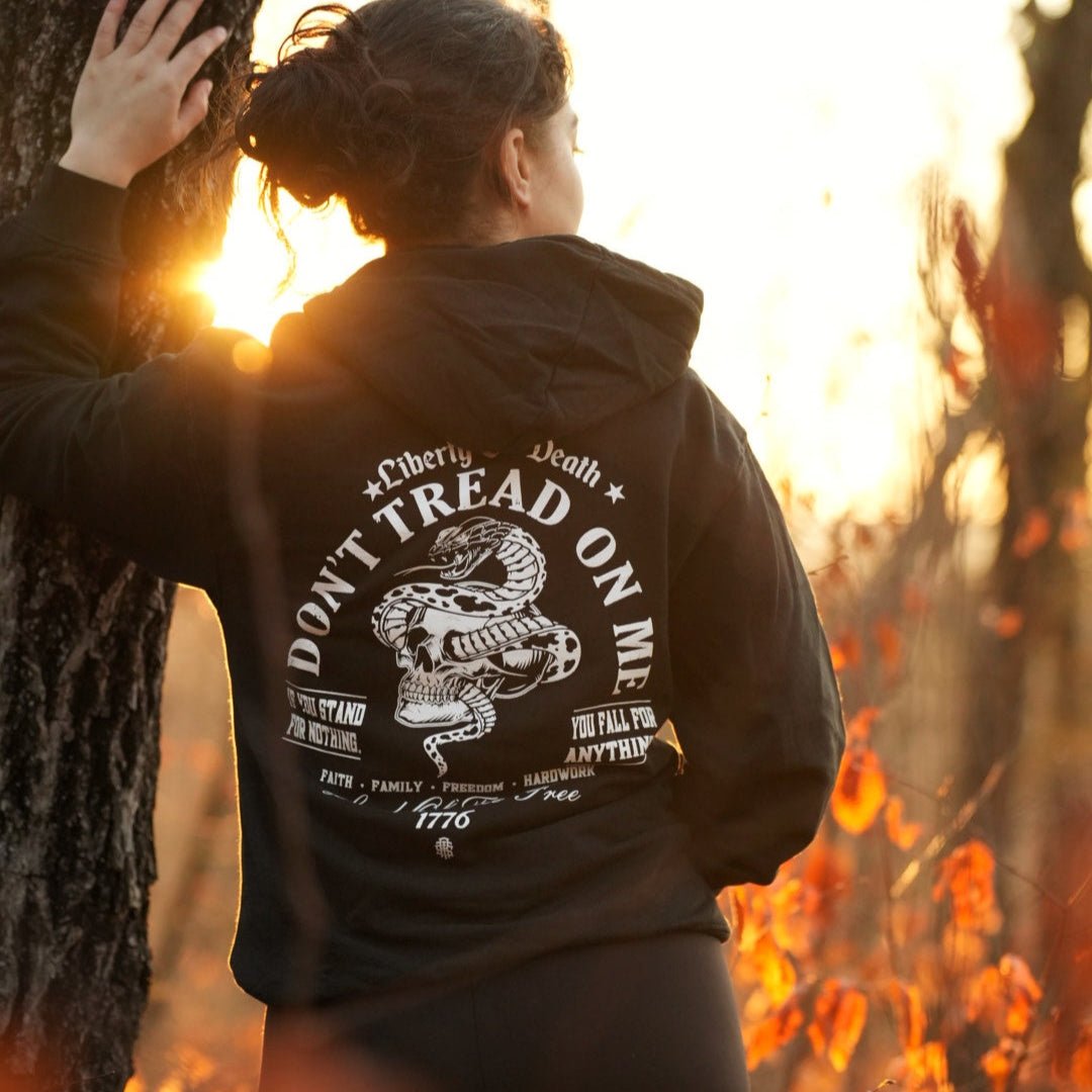 Liberty or Death" Patriotic Hoodie - Raise The Standard Apparel