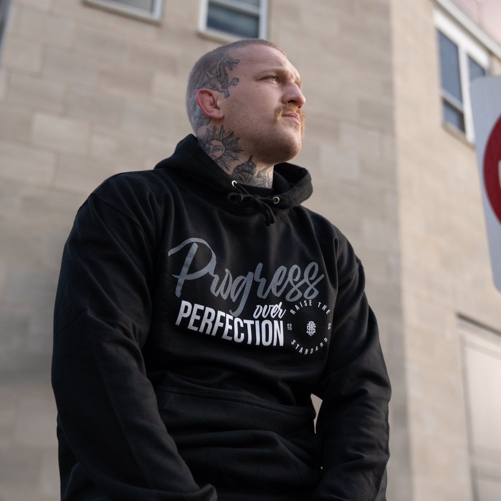 Progress Over Perfection Hoodie - Raise The Standard Apparel