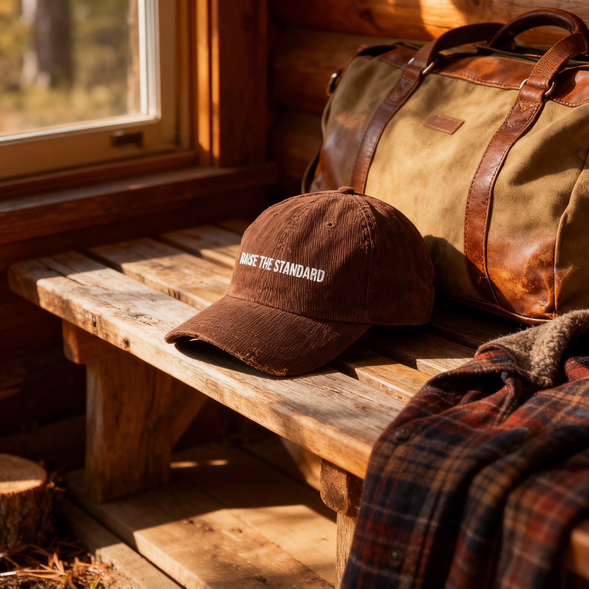 Raise The Standard Vintage corduroy cap - Raise The Standard Apparel