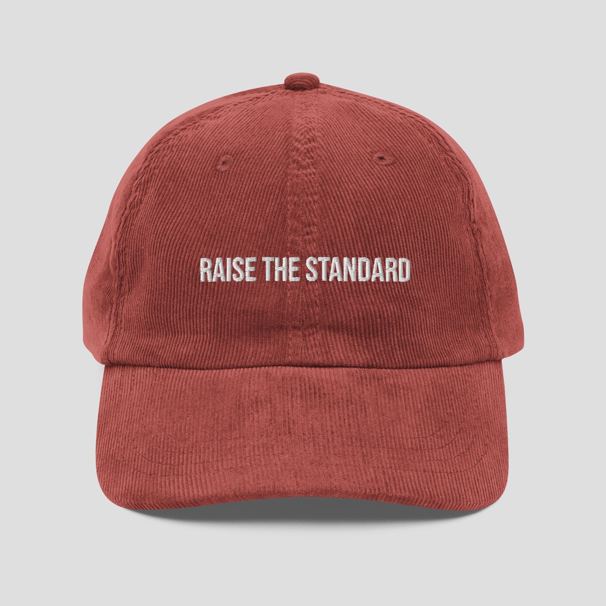 Raise The Standard Vintage corduroy cap - Raise The Standard Apparel