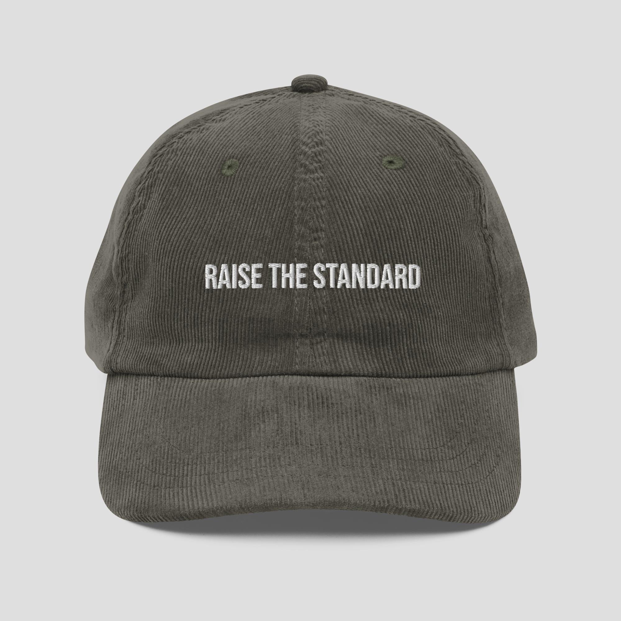Raise The Standard Vintage corduroy cap - Raise The Standard Apparel