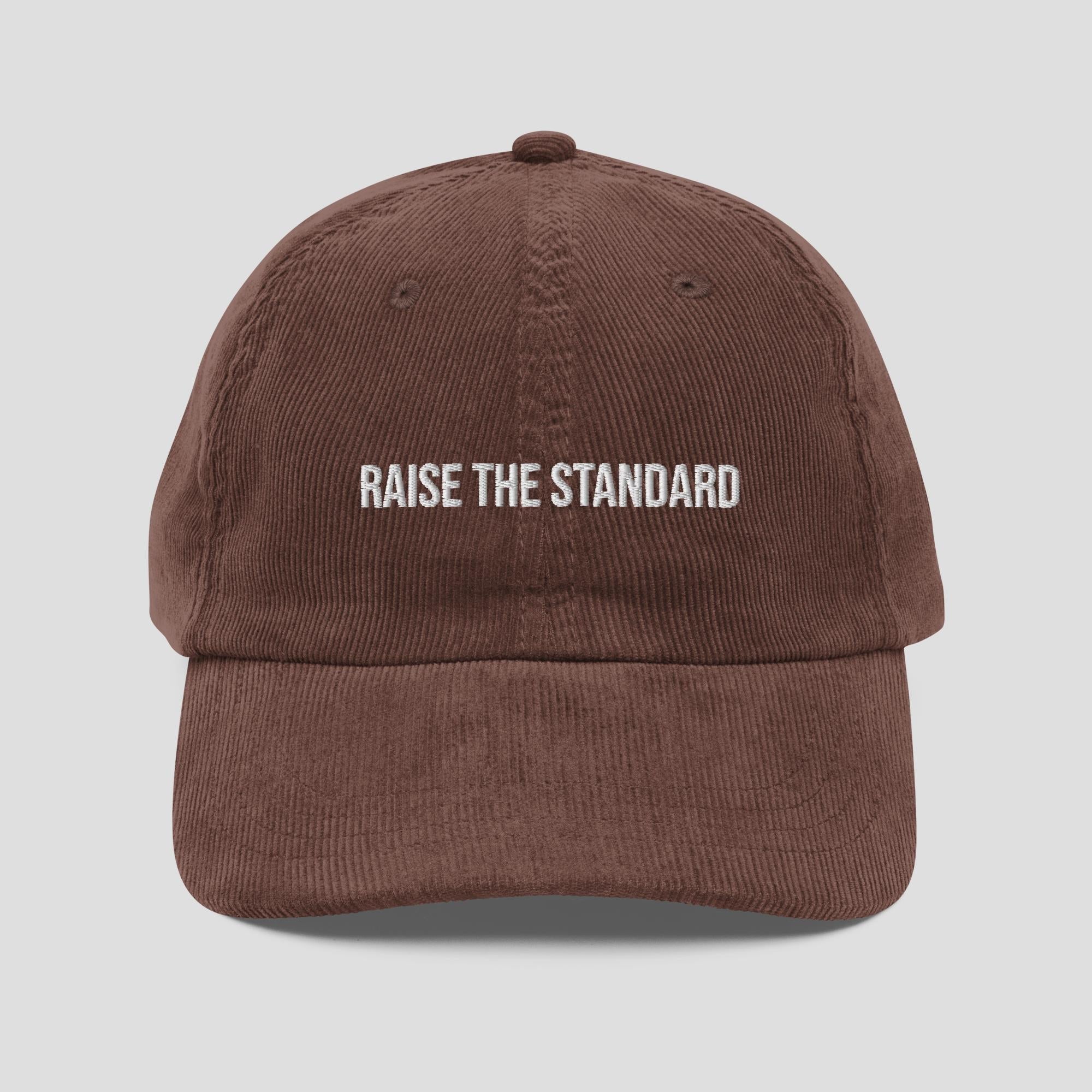Raise The Standard Vintage corduroy cap - Raise The Standard Apparel