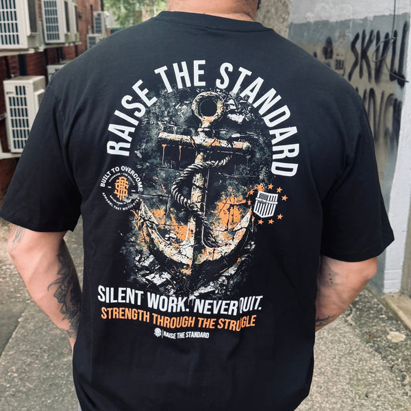 Silent Work Tee – Raise The Standard - Raise The Standard Apparel