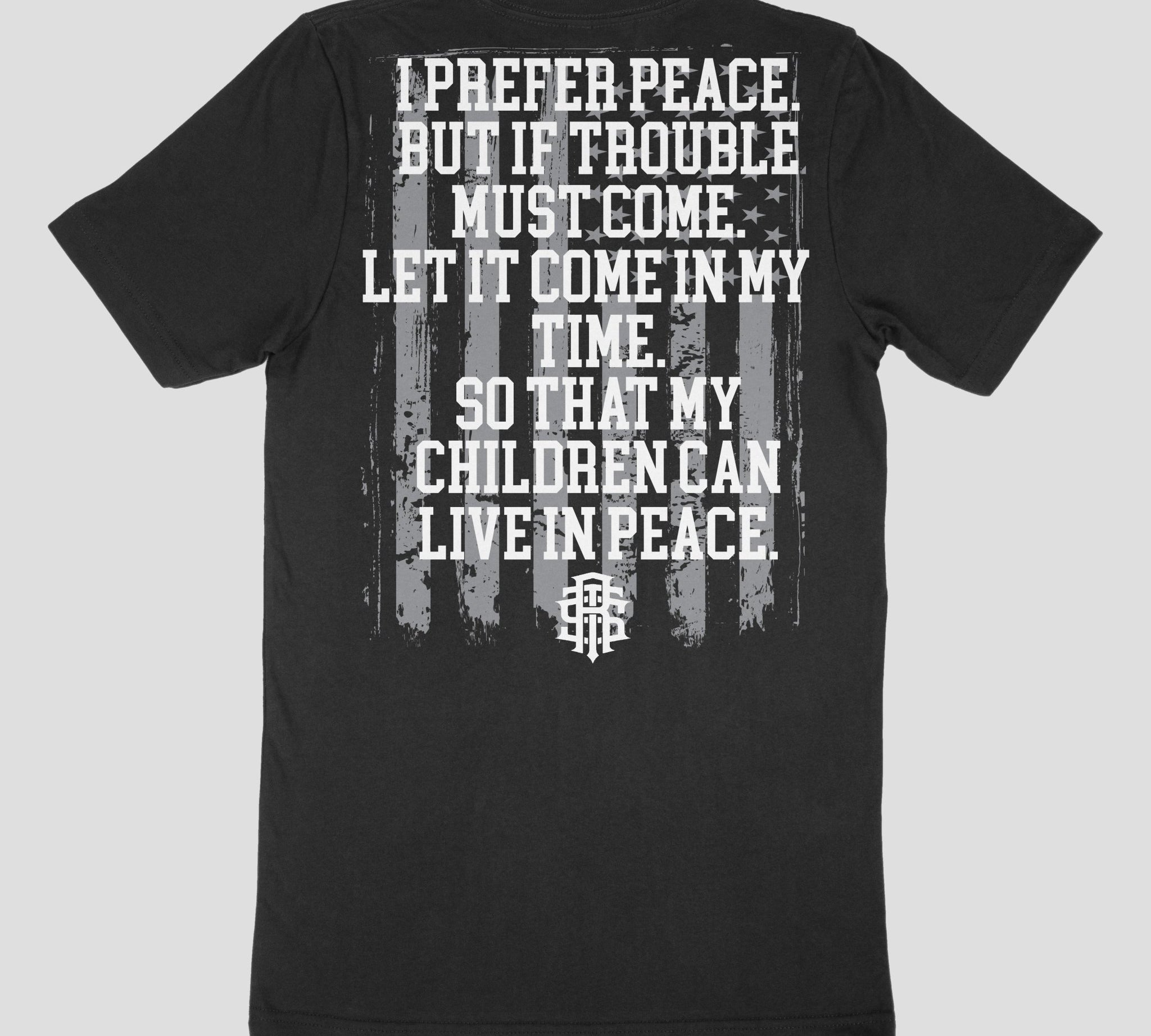 I Prefer Peace T-Shirt - Raise The Standard Apparel