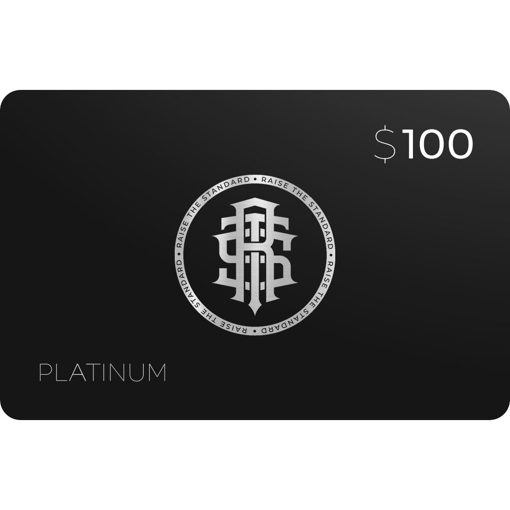 Raise The Standard Gift Card - Raise The Standard Apparel