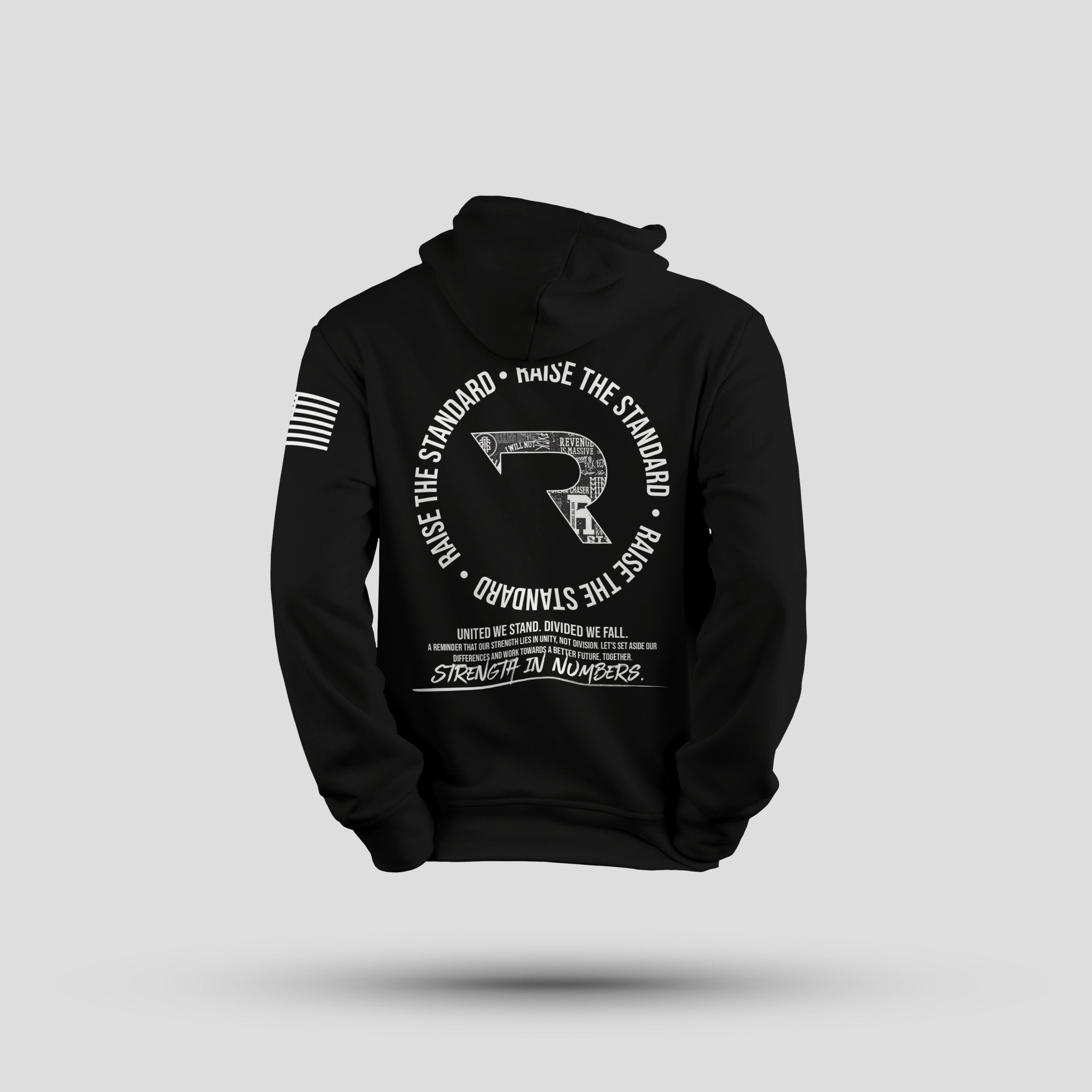Strength in numbers Hoodie - Raise The Standard Apparel